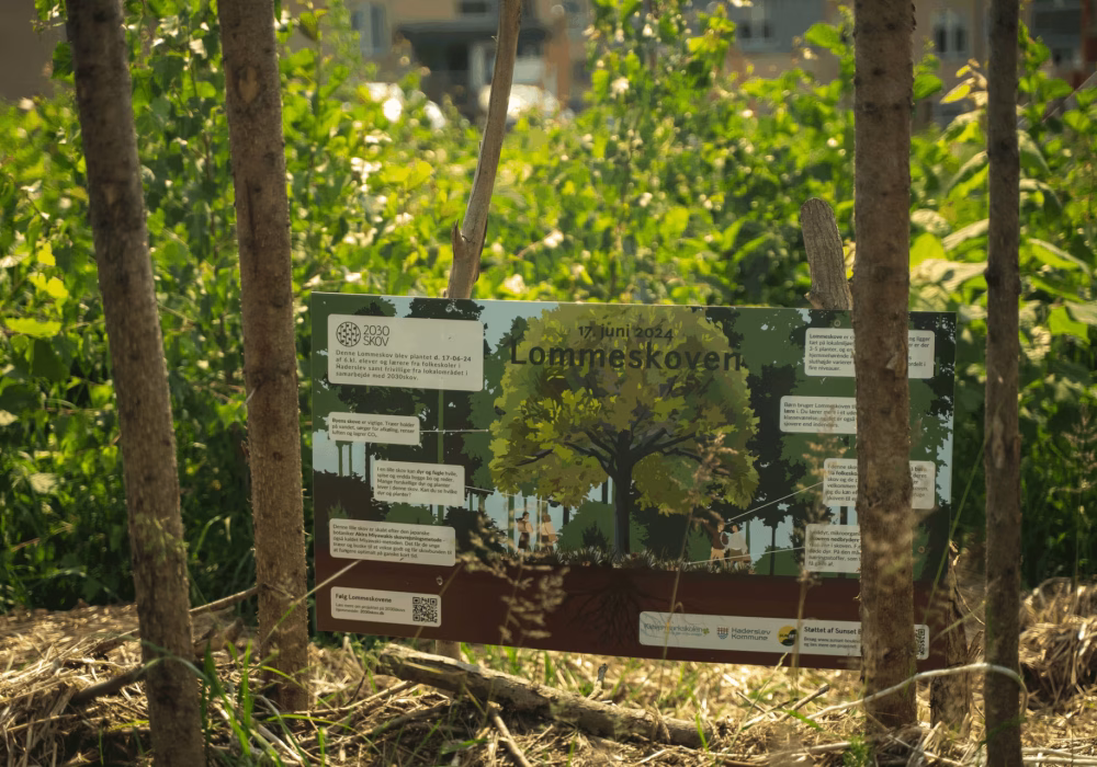 lommeskovs skilt